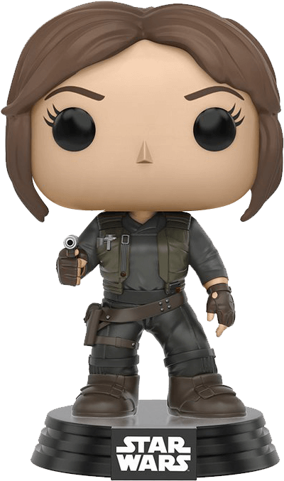 Rogue One Jyn Erso Pop Bobblehead - Jyn Erso Funko Pop (683x683), Png Download