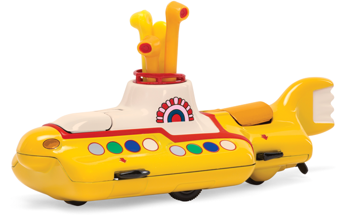 Img - Transparent Yellow Submarine (700x441), Png Download