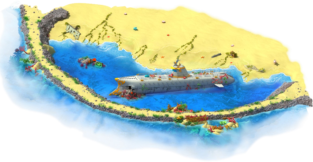 Submarine L2 (1021x531), Png Download