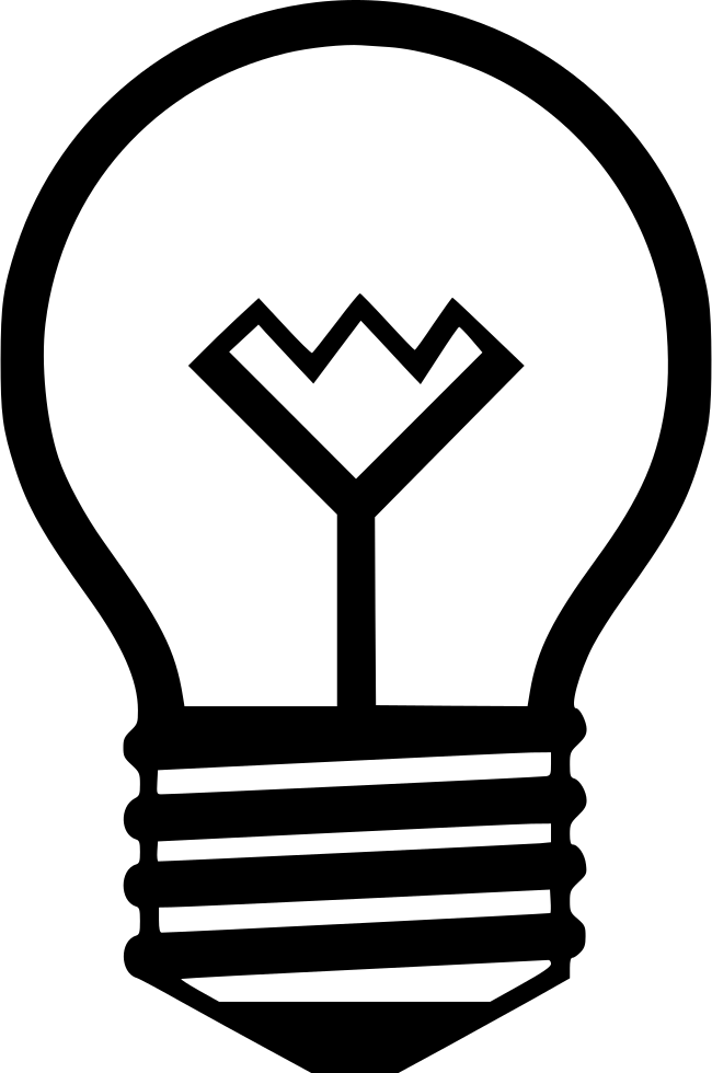 Light Bulb Lightbulb Comments - Incandescent Light Bulb (650x980), Png Download