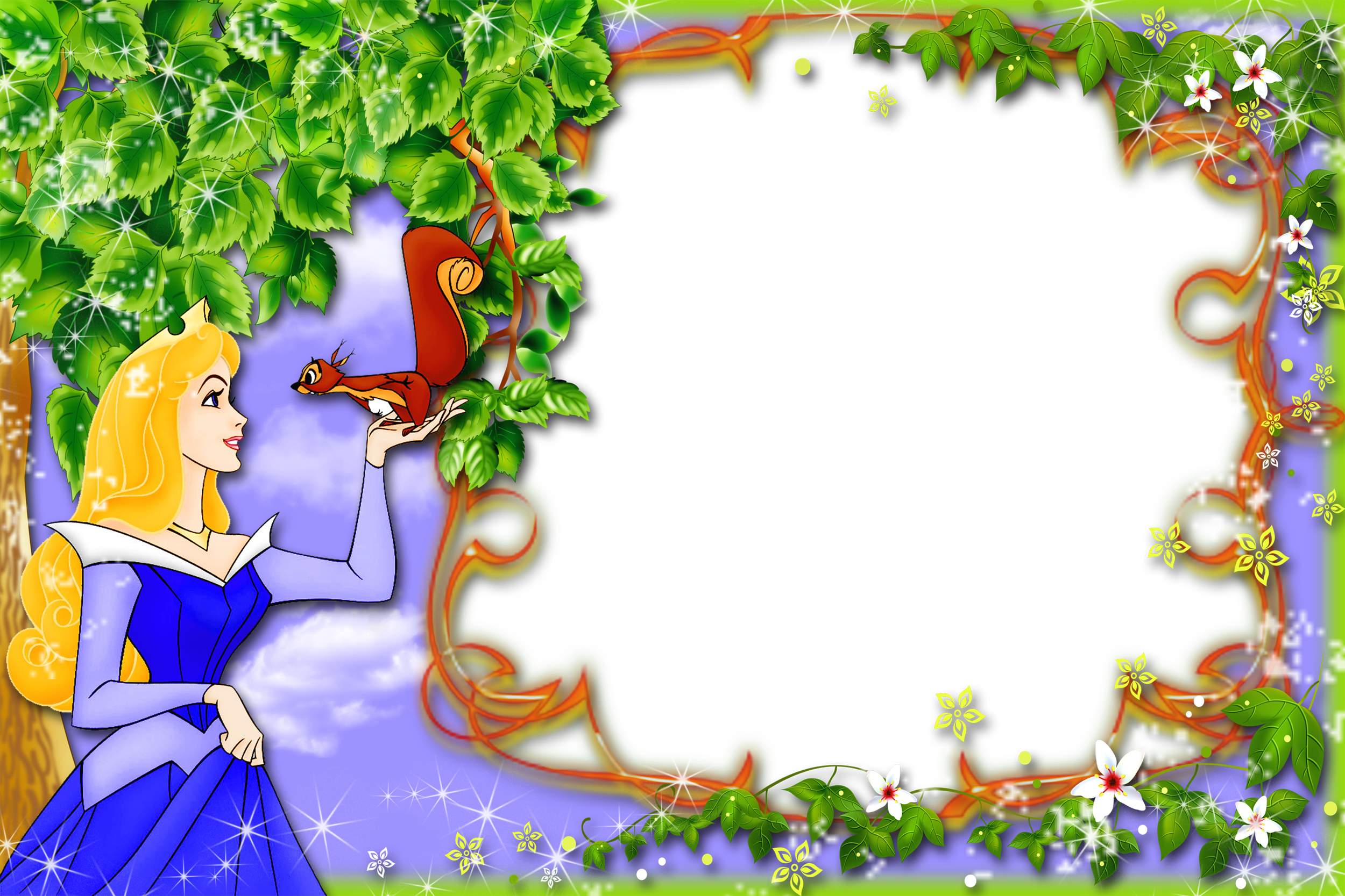 Frames Png Disney (2500x1667), Png Download