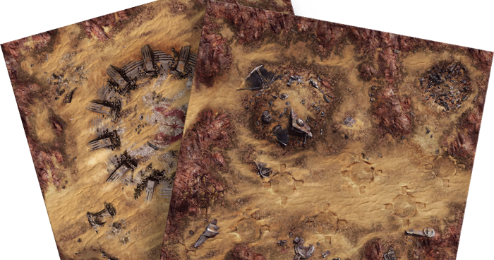 Star Wars Legion Playmat (700x368), Png Download
