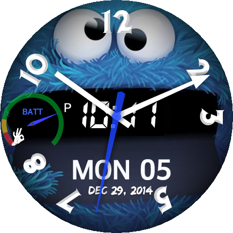 Cookie Monster Face Png - Cookie Monster (480x480), Png Download