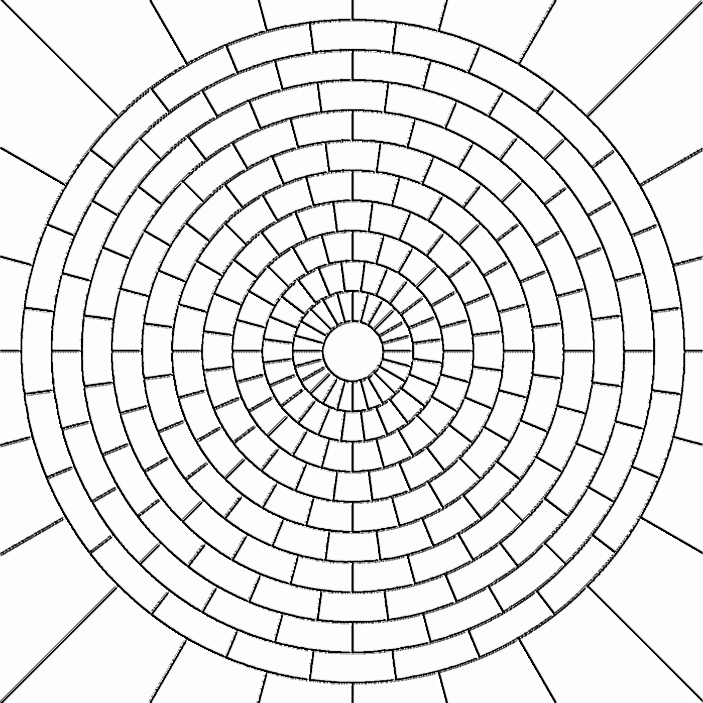 24 Mar 2009 - Eye Geometric (1400x1400), Png Download