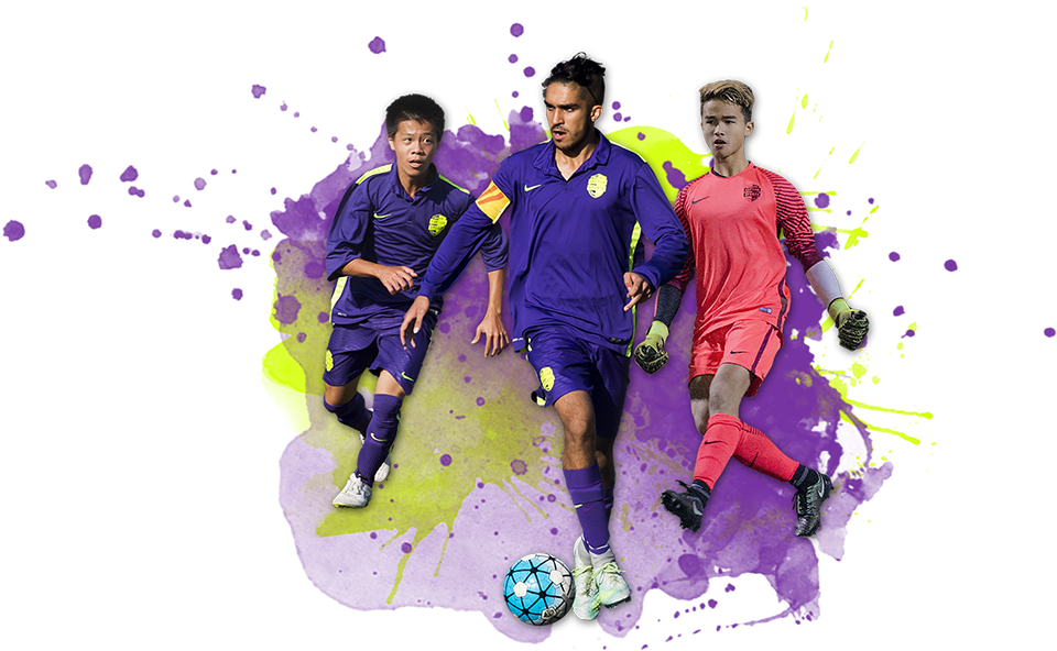 Academy - Youth Football Player Png (1575x613), Png Download