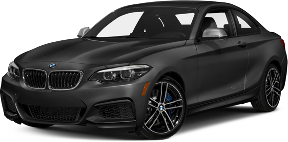 A Reincarnation Of The Legendary 2002, The 2 Series - 2018 Mustang Ecoboost Black (590x292), Png Download