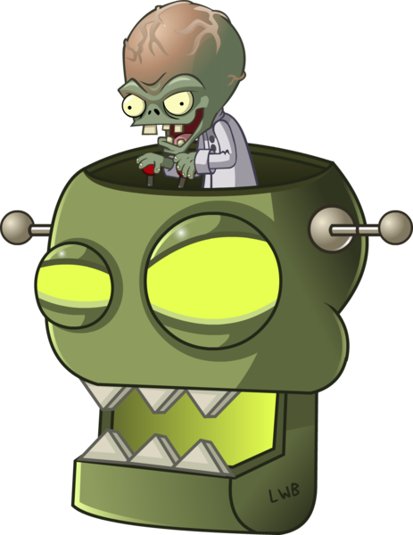 Share This Image - Pvz Zomboss Head (463x600), Png Download