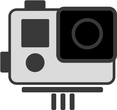 Video Camera Png Images Transparent Free Download - Go Pro Png (1200x628), Png Download