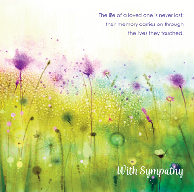 Flower Meadow - Watercolor Paintings Of Spring Flowers (400x450), Png Download