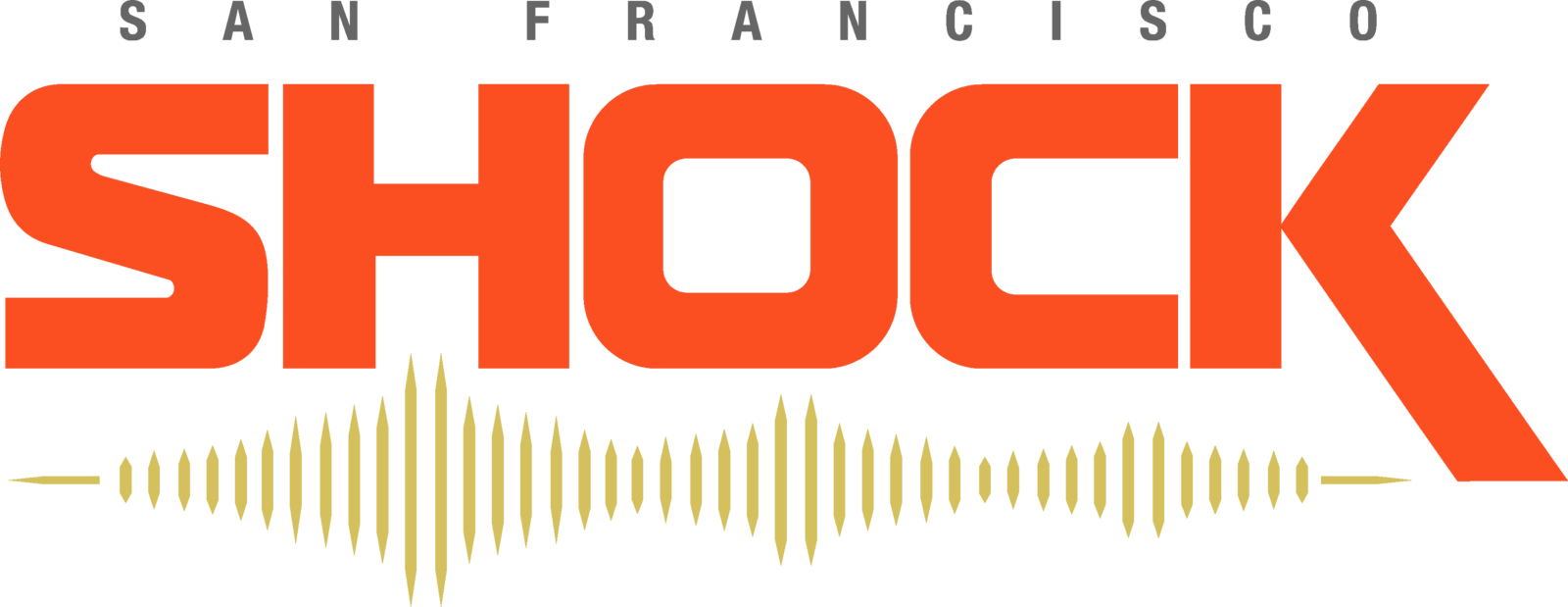 San Francisco Shock - San Francisco Shock Logo Png (600x232), Png Download