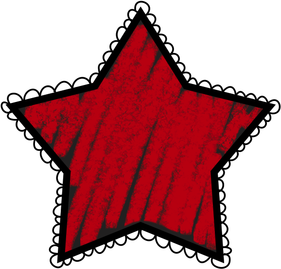 Chalkboard Star Picture Techflourish Collections - Melonheadz 4th Of July (659x580), Png Download