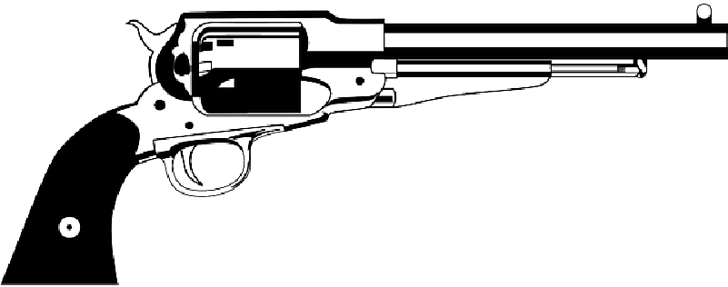 Mb Image/png - Revolver Gun Clipart (800x400), Png Download