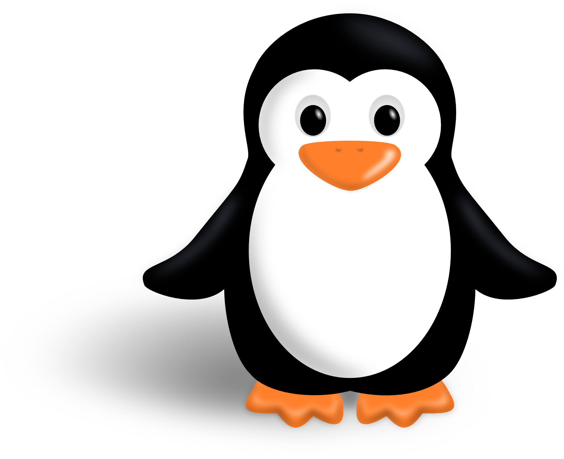 Jpg Stock Bird Clip Art New Ping Clipartist Net - Penguin Image Clip Art (1979x1555), Png Download