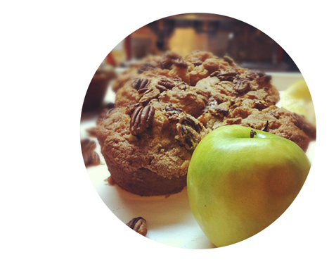 Cjs Coffee Cafe Food Menu Breakfast - Crumble (500x400), Png Download