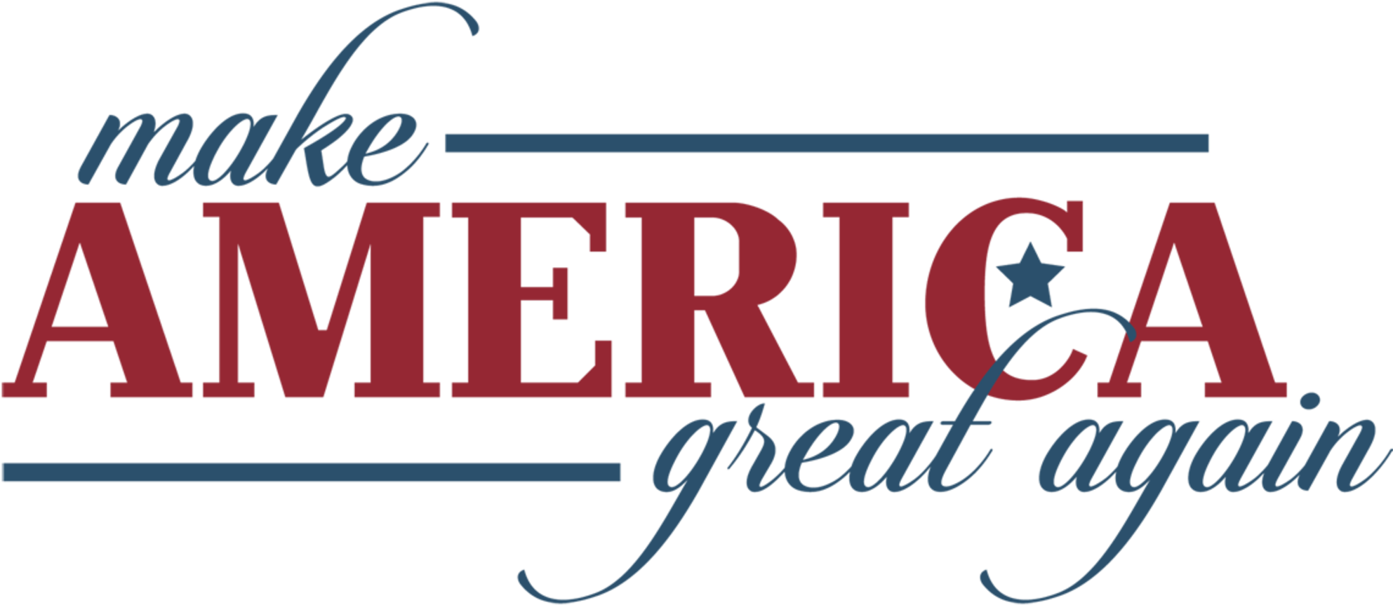 Image Freeuse Download A Simple Way To Help - Vote Make America Great Again (2000x870), Png Download