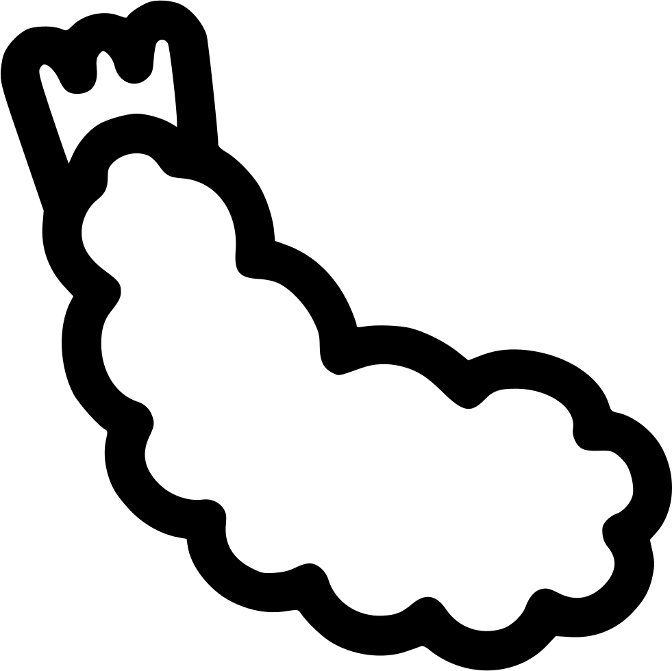 Fried Shrimp Comments - Fried Shrimp Icon (981x980), Png Download