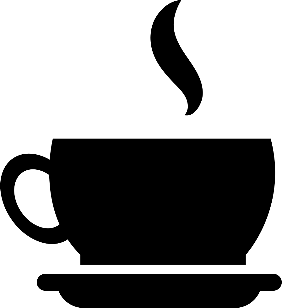 Coffee Cup - - Coffee Silhouette (898x980), Png Download