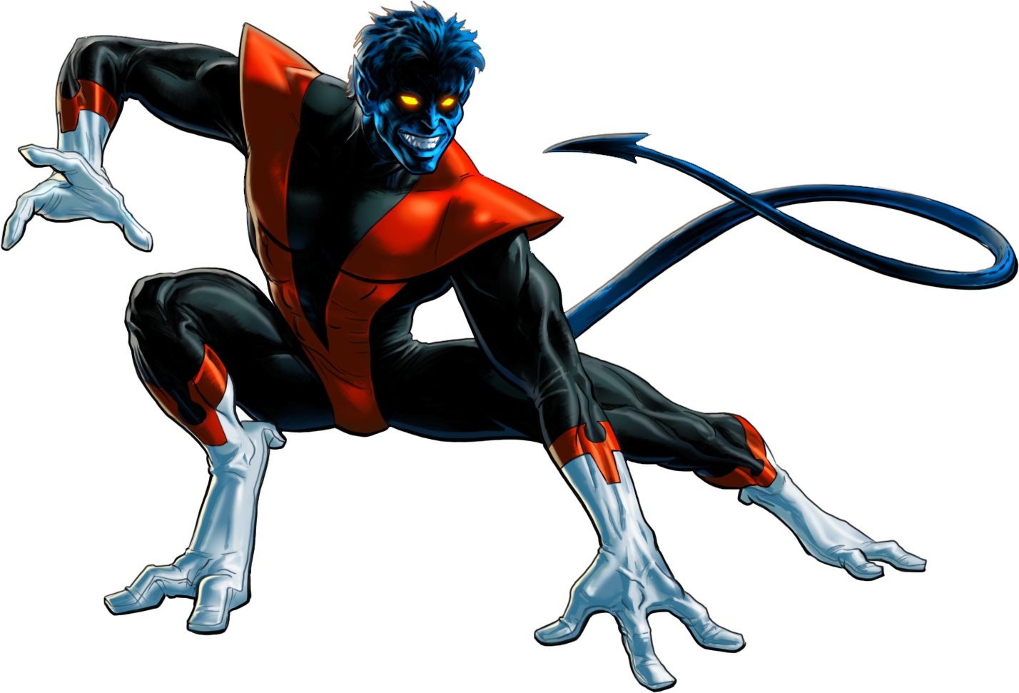 Profile - Nightcrawler - Nightcrawler Marvel (1428x971), Png Download