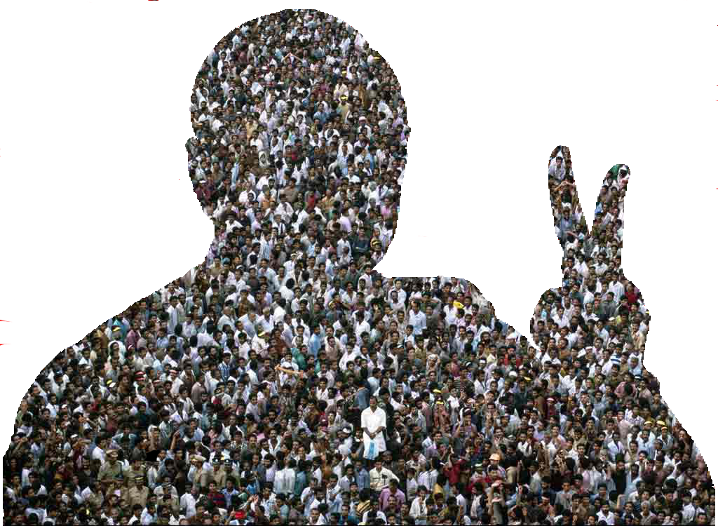 A National Geographic Picture Of An Indian Crowd Which - Introduction To Social Demography (1024x750), Png Download