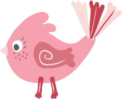 20180305 Birdie Pillow Top Pinkie 01 Shop Preview - Illustration (470x403), Png Download
