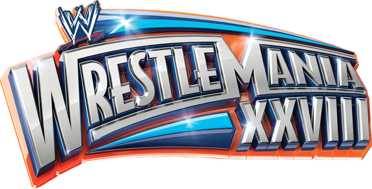 Wwe Champions, Sasha Bank, Wrestlemania Logo, Wwe Superstars, - Wwe Wrestlemania 28 Logo (764x388), Png Download