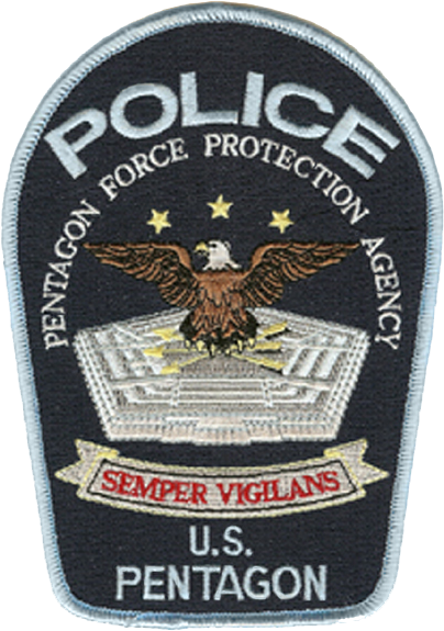 Pentagon Force Protection Agency Patch (404x575), Png Download