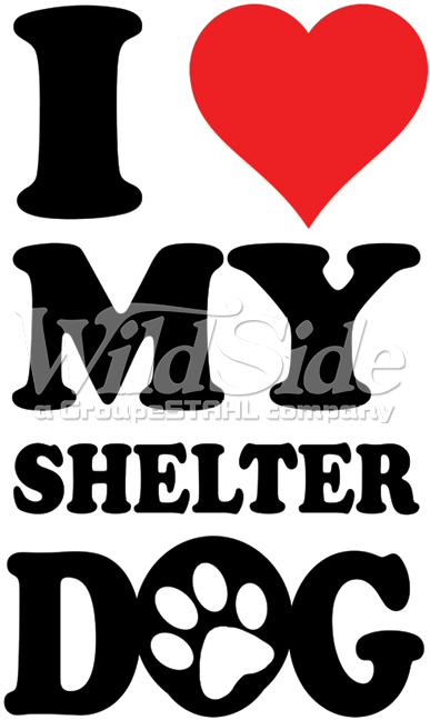 I Heart My Shelter Dog - Artix I Love My Shelter Dog Christmas Birthday Gift (675x675), Png Download