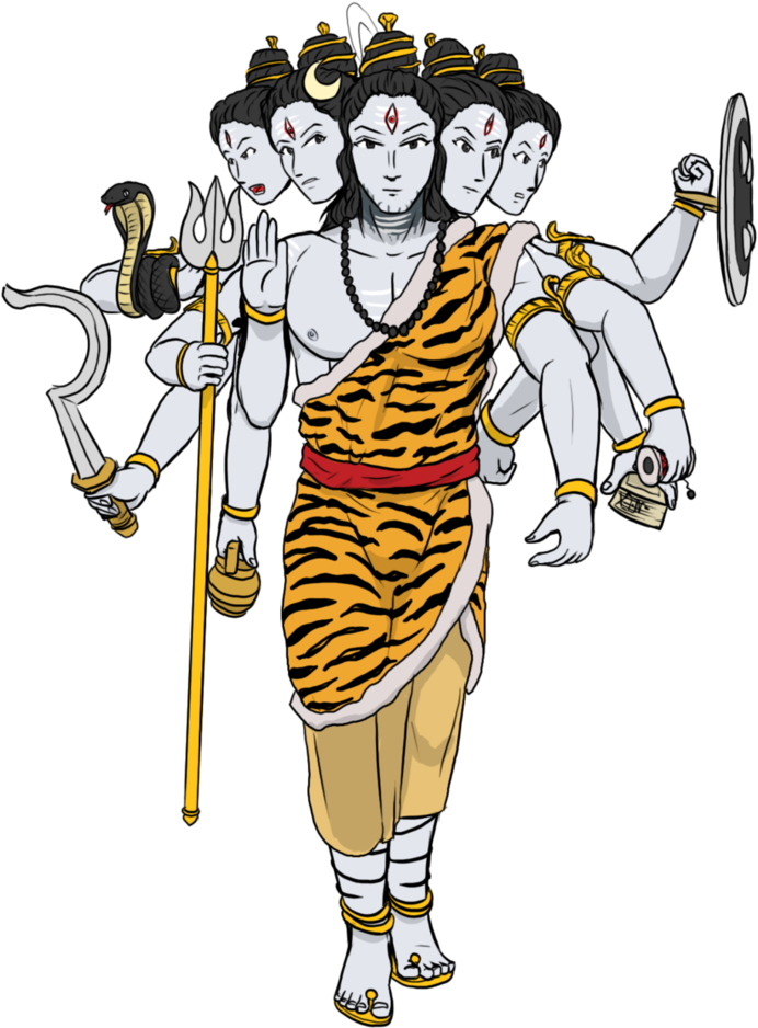 God Krishna Hd Images Png - Mahadeva (774x1032), Png Download