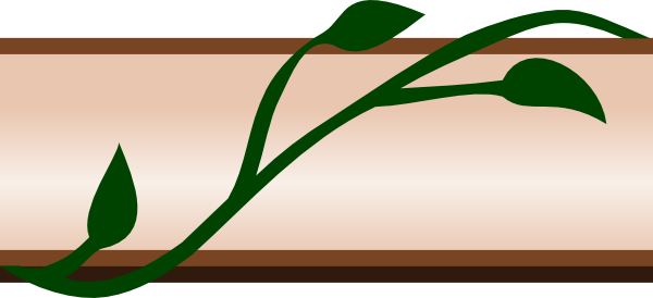 This Free Clipart Png Design Of Arcade Game Ivy Border (600x274), Png Download