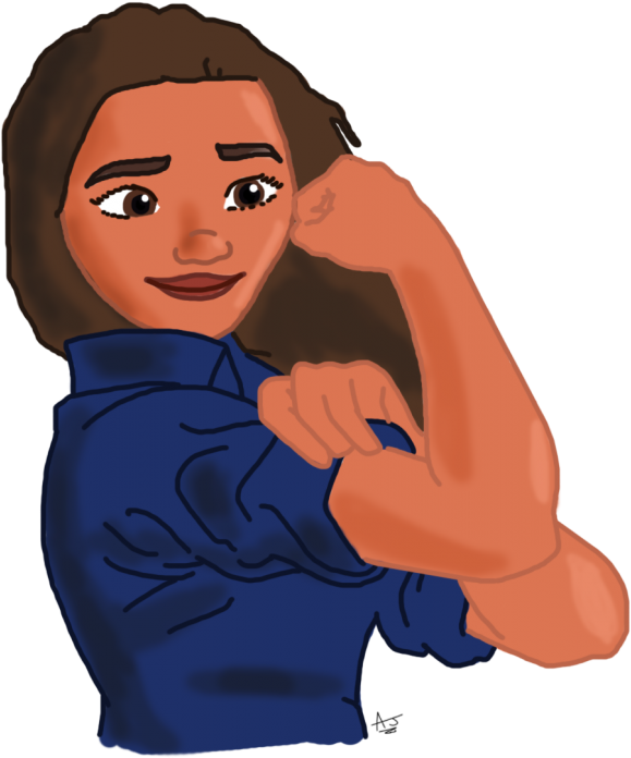 How Moana Has Made Strides For Disney - Moana Muscle (579x900), Png Download