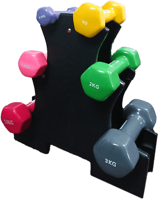 This Dumbbell Tree Is Ideal For Storing Dumbbell Neatly - Physical Fitness (400x400), Png Download