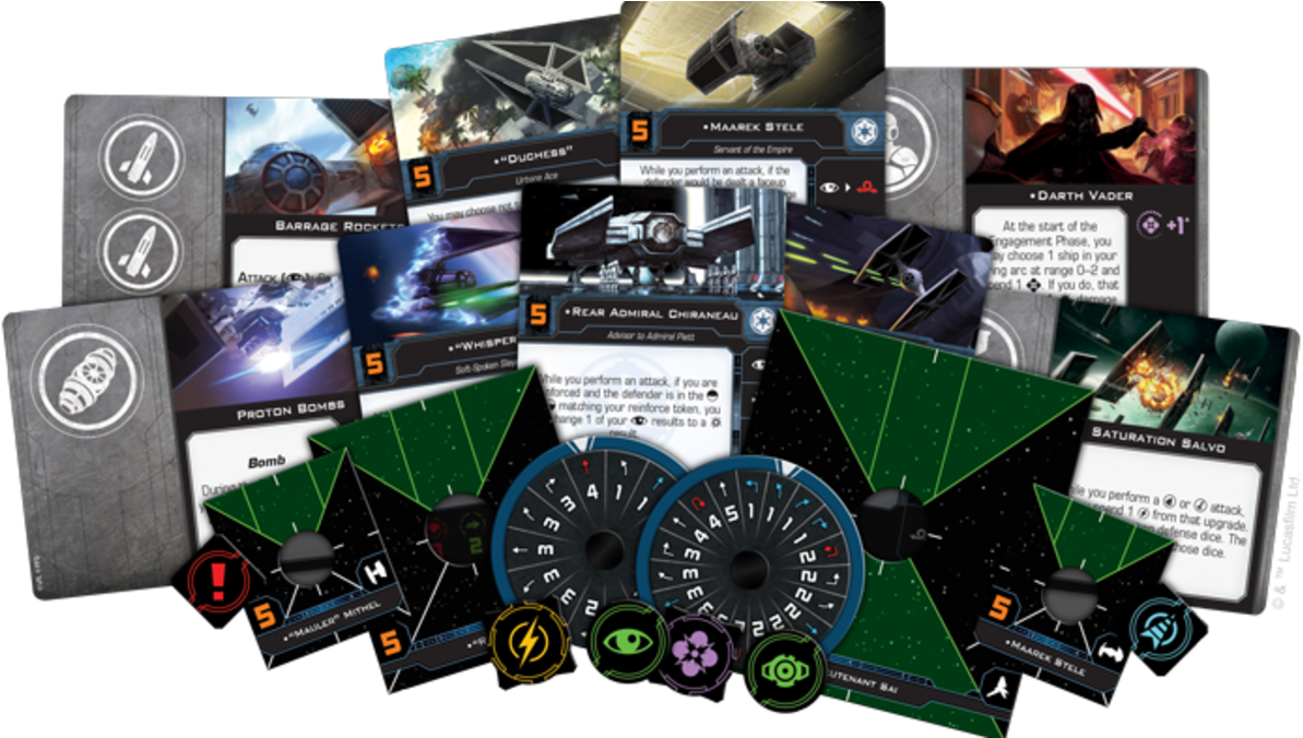 While - X Wing Second Edition Tokens (700x404), Png Download