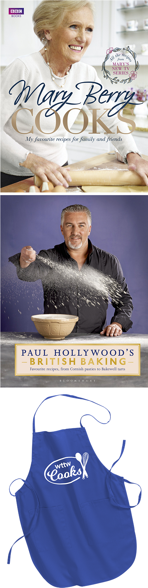 Mary Berry Cooks Cookbook, Paul Hollywood's British - Mary Berry Cooks (500x1998), Png Download