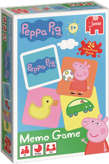Peppa Pig - Memo Game - Peppa Pig Memo Game (630x335), Png Download
