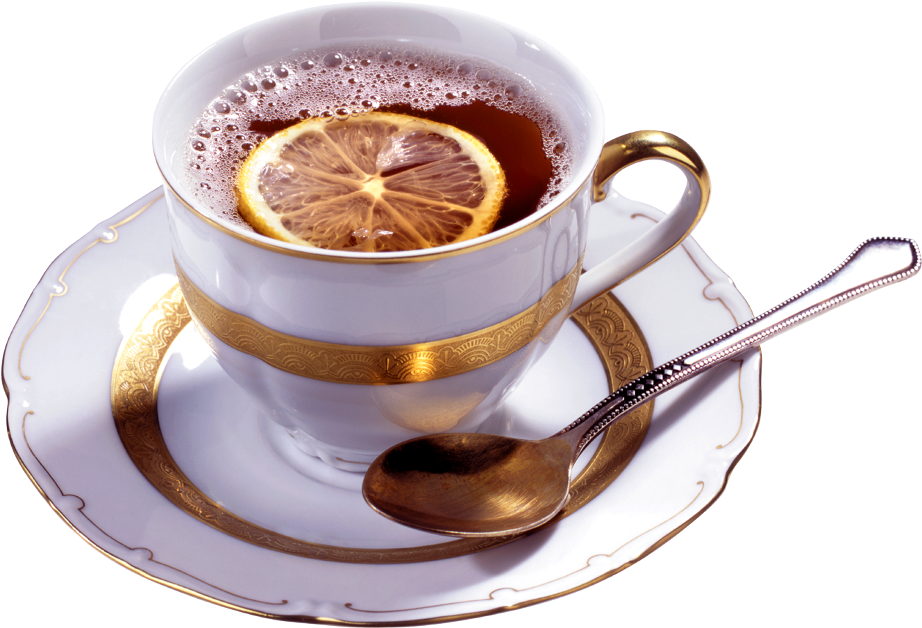 Lemon Tea In Cup Png - Чашка Чая Пнг (1417x945), Png Download