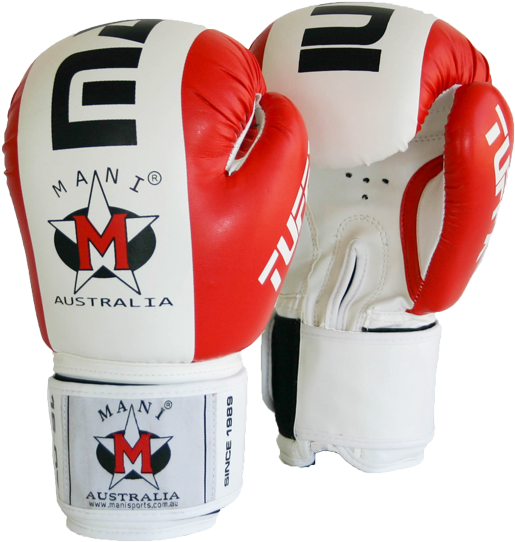 Boxing Gloves - Tuffx Boxing Gloves Colour: Red & White, Weight: (600x600), Png Download