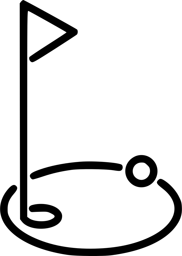 Golf Flag Green Ball Comments (698x980), Png Download