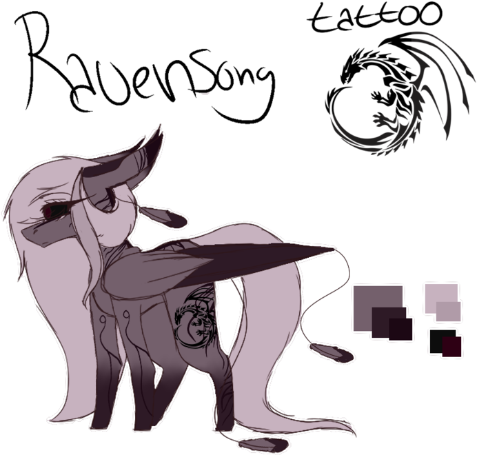 Featherin Oc - Tribal Dragon Pillow Case (900x703), Png Download