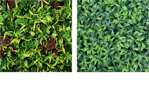 Artificial Wall Plants G0602a046 & G0602a026 - Artificial Vertical Wall (632x364), Png Download