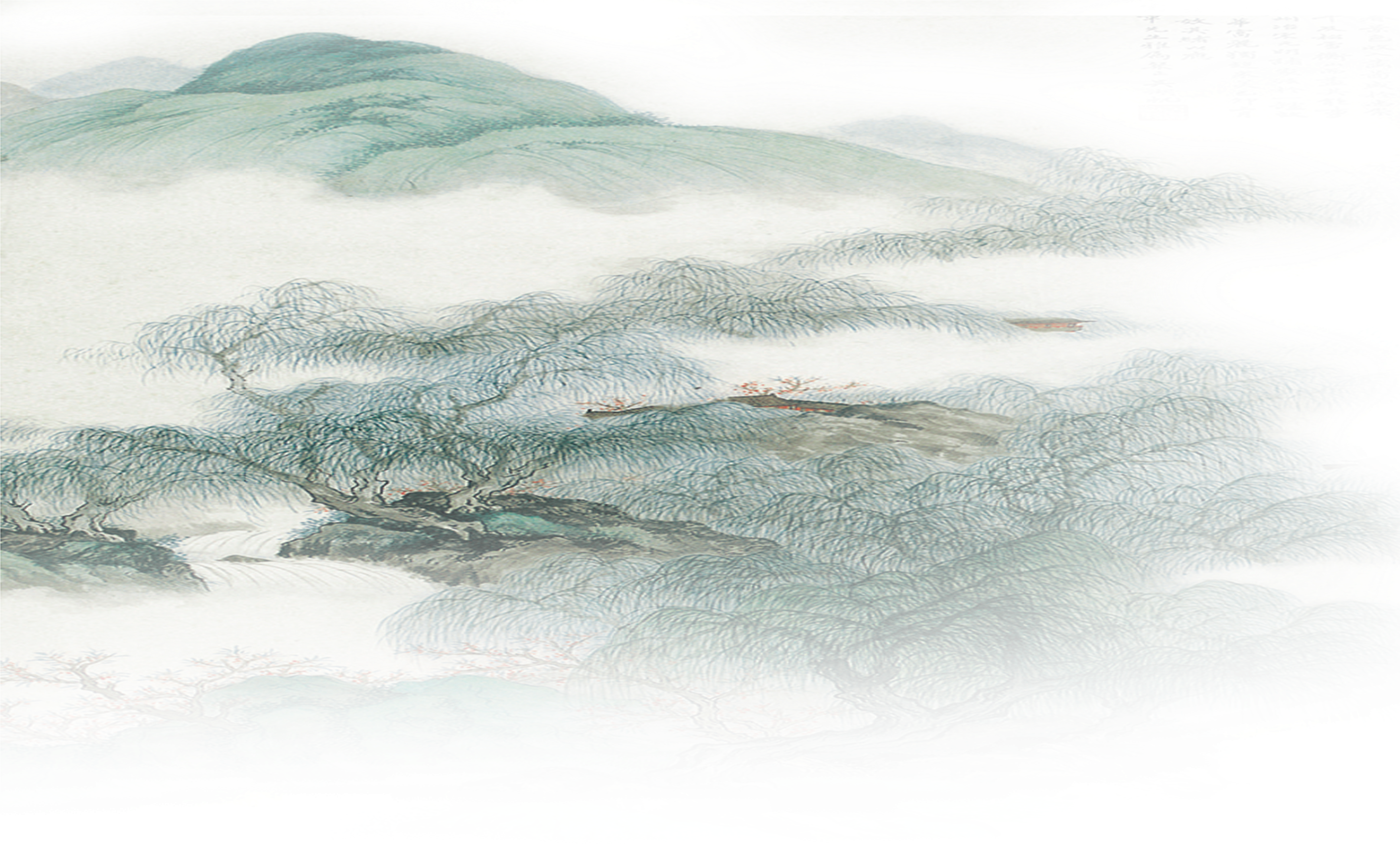 Picture Transparent Stock China Drawing Scenery (4921x4000), Png Download