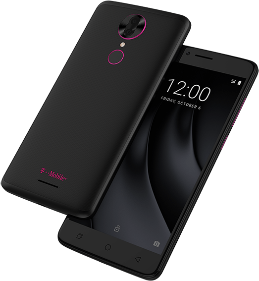 T-mobile's Revvl Plus Is Big, But Its Price Is Small - T Mobile Revvl Plus (600x585), Png Download