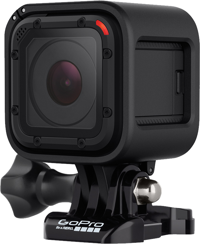 Gopro Action Camera Png Image - Gopro Hero4 Session - Standard - Action Camera (668x814), Png Download