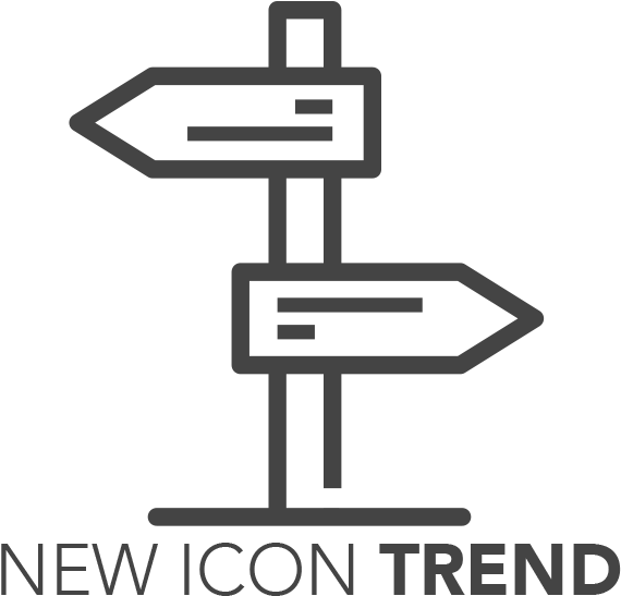 Icon Trends Disjointed Lines - Icon Trends (700x700), Png Download