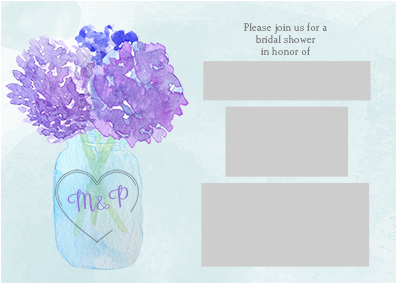 Error Message - Invite Lady Recipe Cards, Double Sided, 4 X 6, Hydrangea (400x400), Png Download