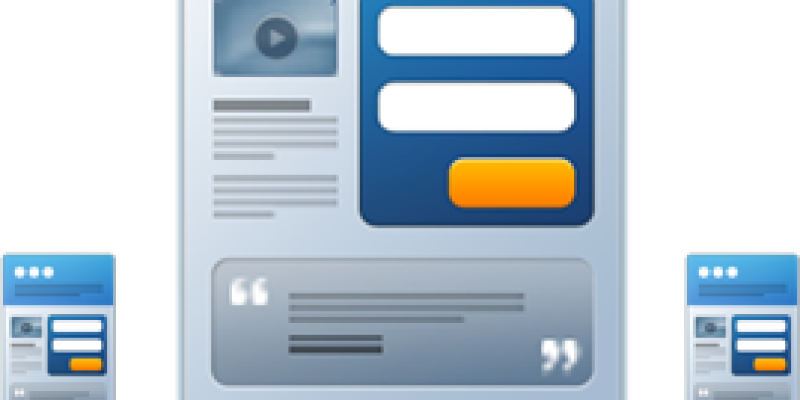 The Difference Between A Cms And A Web Experience Platform - Landing Page (800x400), Png Download