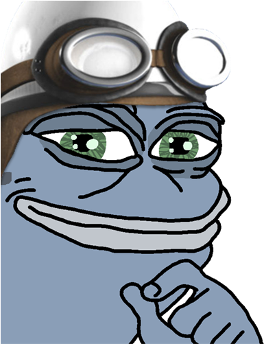 144kib, 413x500, 1536331359229 - Pepe The Frog Black And White (413x500), Png Download