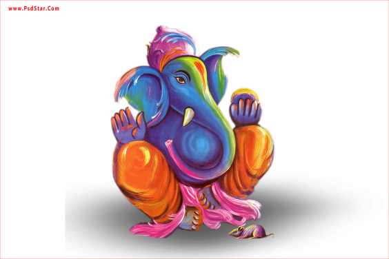Lord Ganesha Vector Full Hd New - Predicting Through Jaimini Astrology (564x376), Png Download