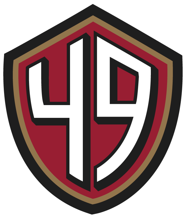 Nfl Logos For Th49ers Helmet Logo Png - Logos And Uniforms Of The San Francisco 49ers (640x751), Png Download