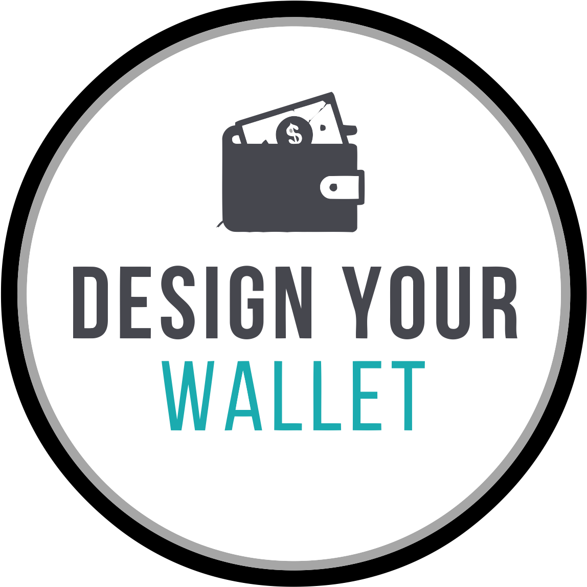 Personalized Womens Wallet, Leather Wallet, Bi-fold - Design (1229x1229), Png Download