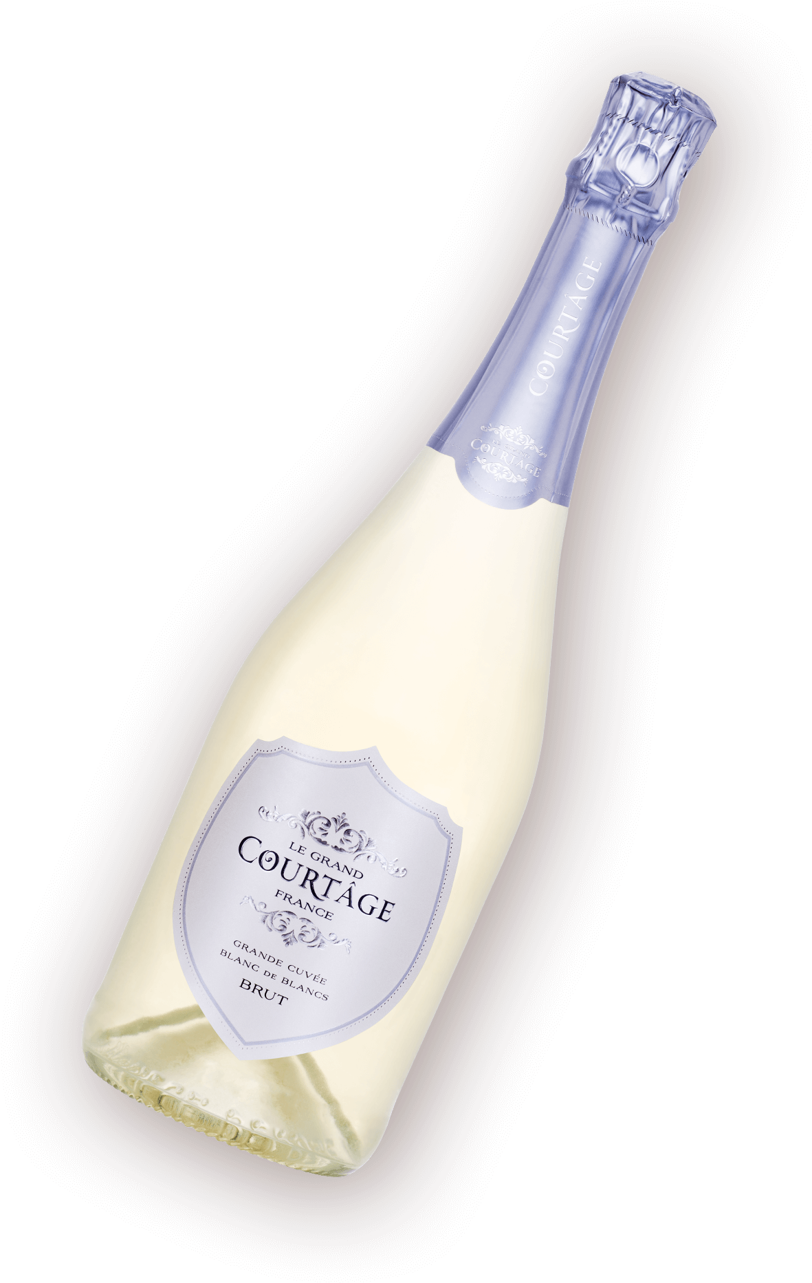 Wines Shop - Le Grand Courtage - Blanc De Blanc Brut Nv (187ml) (1312x1888), Png Download